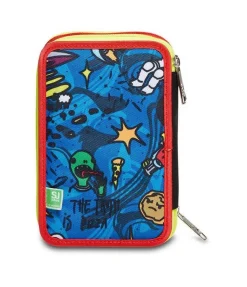 Astuccio scuola 3 zip SJ Wondrous Boy