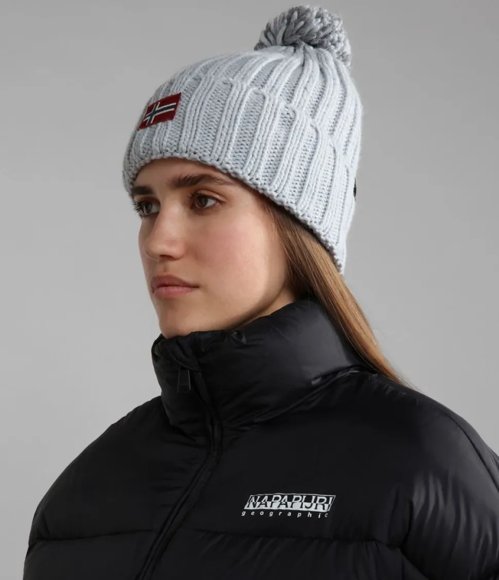 Berretto donna Napapijri Semiury W Grigio Chiaro