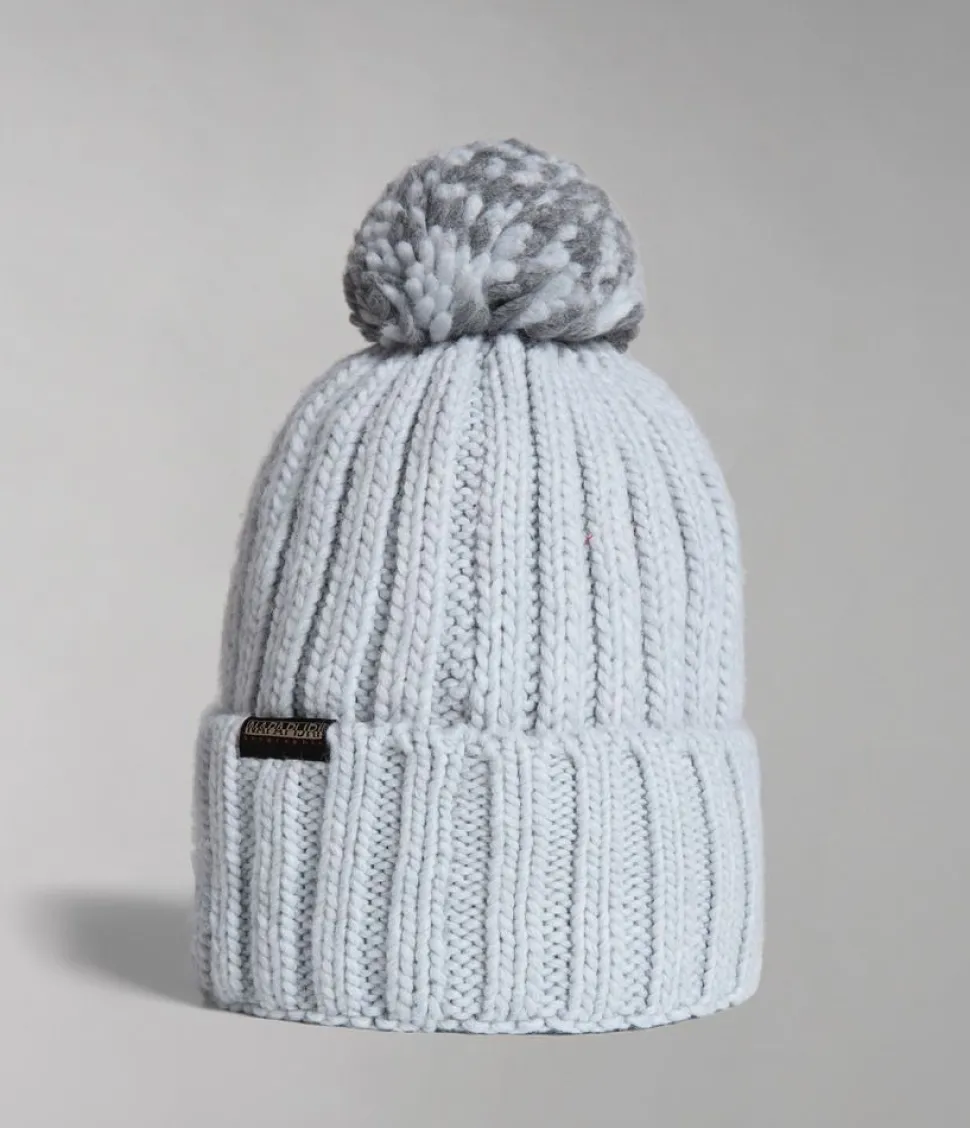 Berretto donna Napapijri Semiury W Grigio Chiaro