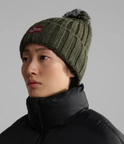 Berretto donna Napapijri Semiury W Verde