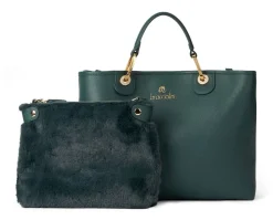 Borsa a mano Braccialini Beth Verde