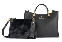 Borsa a mano Braccialini Beth Nera