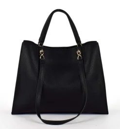 Borsa a mano e spalla Valentino Bags Stereo RE 01 Nero