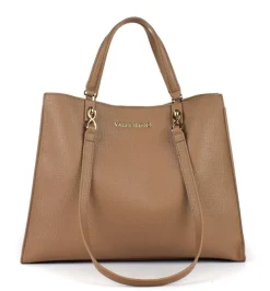 Borsa a mano e spalla Valentino Bags Stereo RE 01 Beige