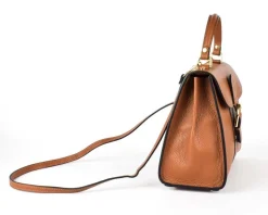 Borsa a mano e tracolla 20162 Cuoio