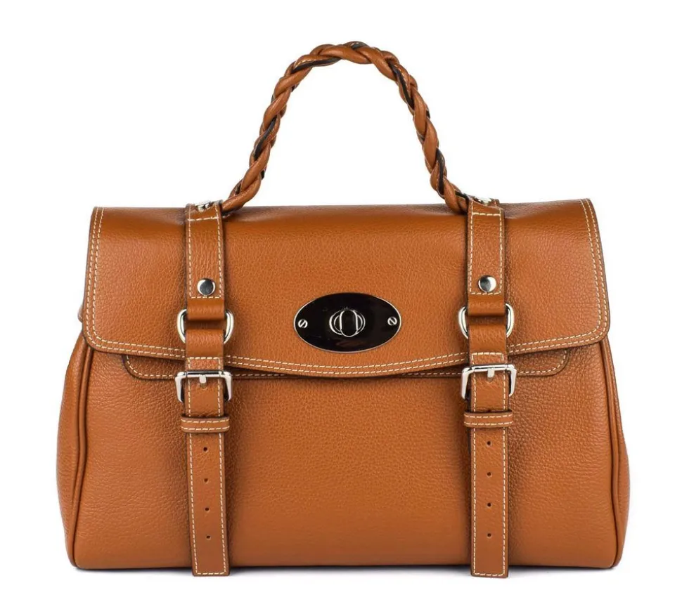 Borsa a mano e tracolla 20153 Cuoio