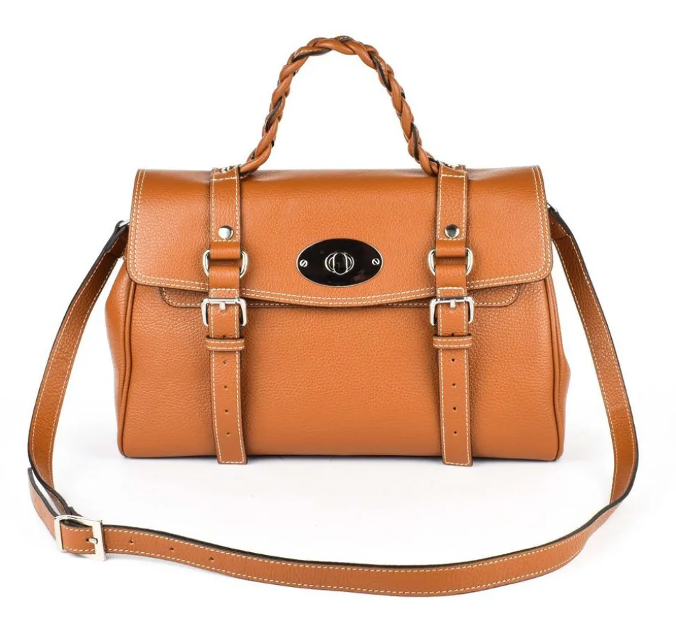 Borsa a mano e tracolla 20153 Cuoio