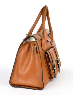 Borsa a mano e tracolla 20152 Cuoio