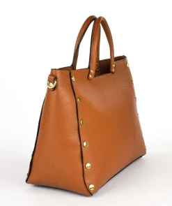 Borsa a mano e tracolla 20140 Cuoio