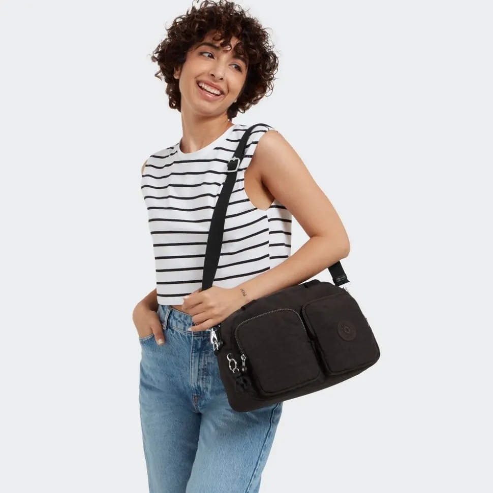 Borsa a mano e tracolla Kipling Cool Defea Nostalgic Brown