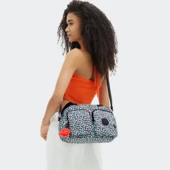 Borsa a mano e tracolla Kipling Cool Defea Abstract Print