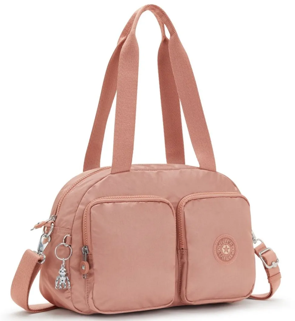 Borsa a mano e tracolla Kipling Cool Defea Warm Rose