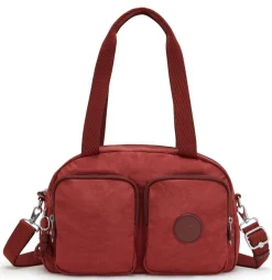 Borsa a mano e tracolla Kipling Cool Defea Dusty Carmine