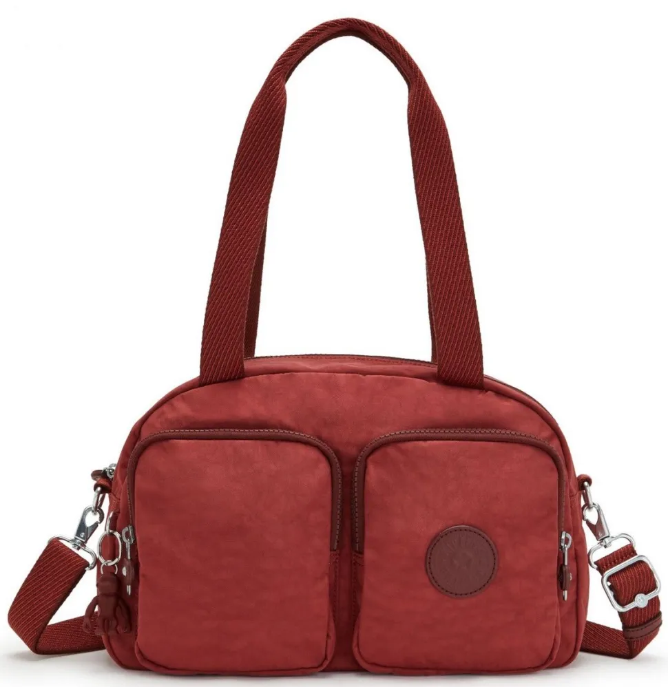 Borsa a mano e tracolla Kipling Cool Defea Dusty Carmine