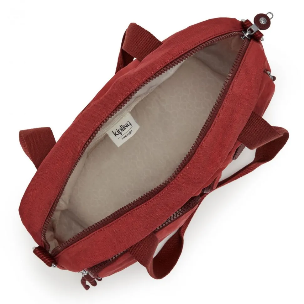 Borsa a mano e tracolla Kipling Cool Defea Dusty Carmine