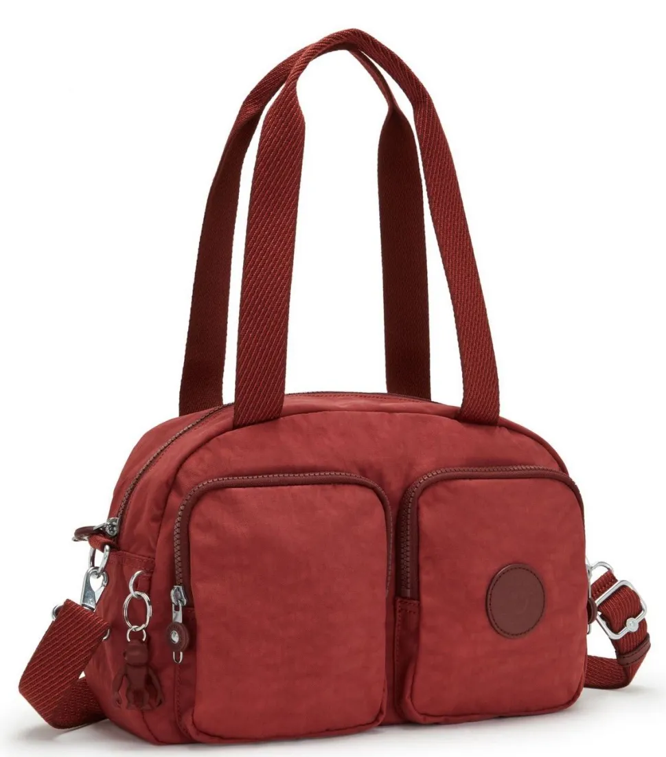 Borsa a mano e tracolla Kipling Cool Defea Dusty Carmine