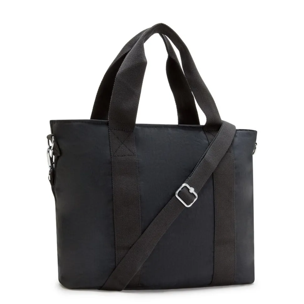 Borsa a mano e tracolla Kipling Minta L Black Noir