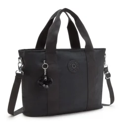Borsa a mano e tracolla Kipling Minta L Black Noir