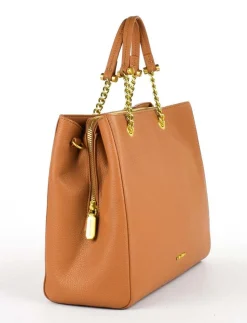 Borsa a mano e tracolla Maria Celine Julie 02 Taupe