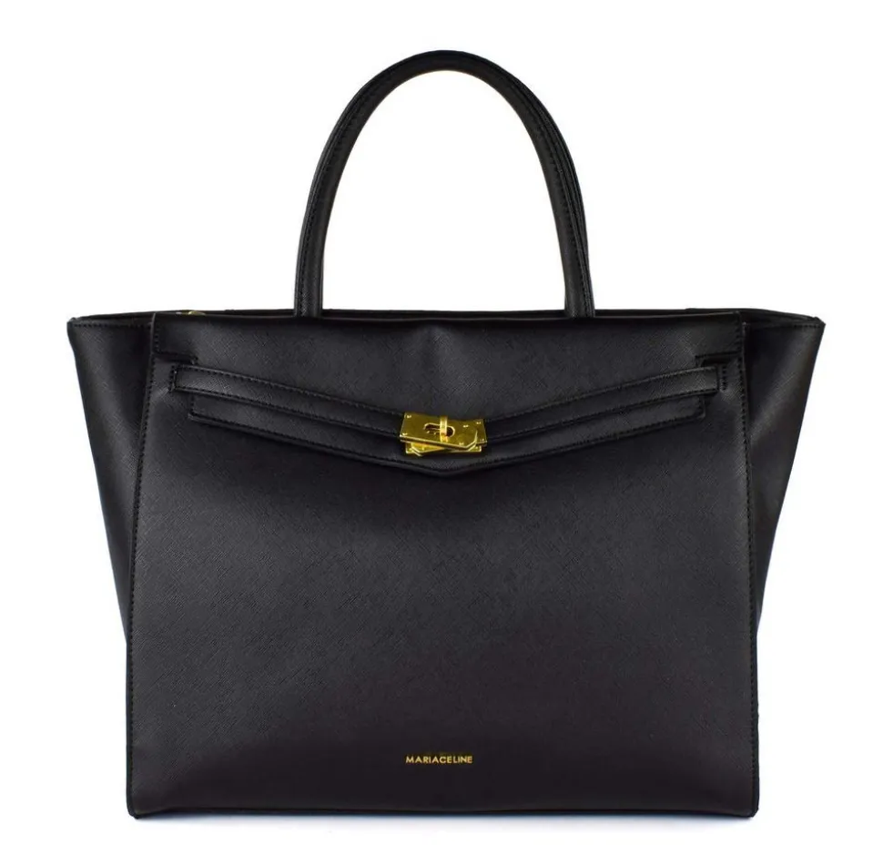 Borsa a mano e tracolla Maria Celine Kim 01 Nera