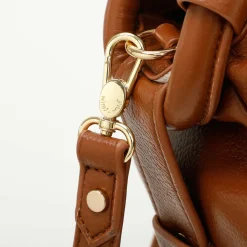 Borsa a mano e tracolla Mimì-Muà Cuoio
