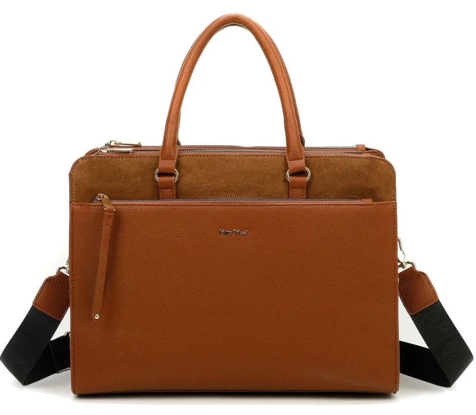 Borsa a mano e tracolla Mimì-Muà Cuoio
