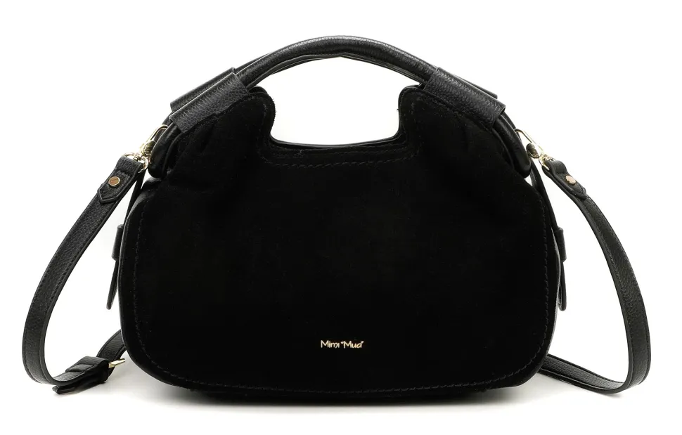 Borsa a mano e tracolla Mimì-Muà Nera