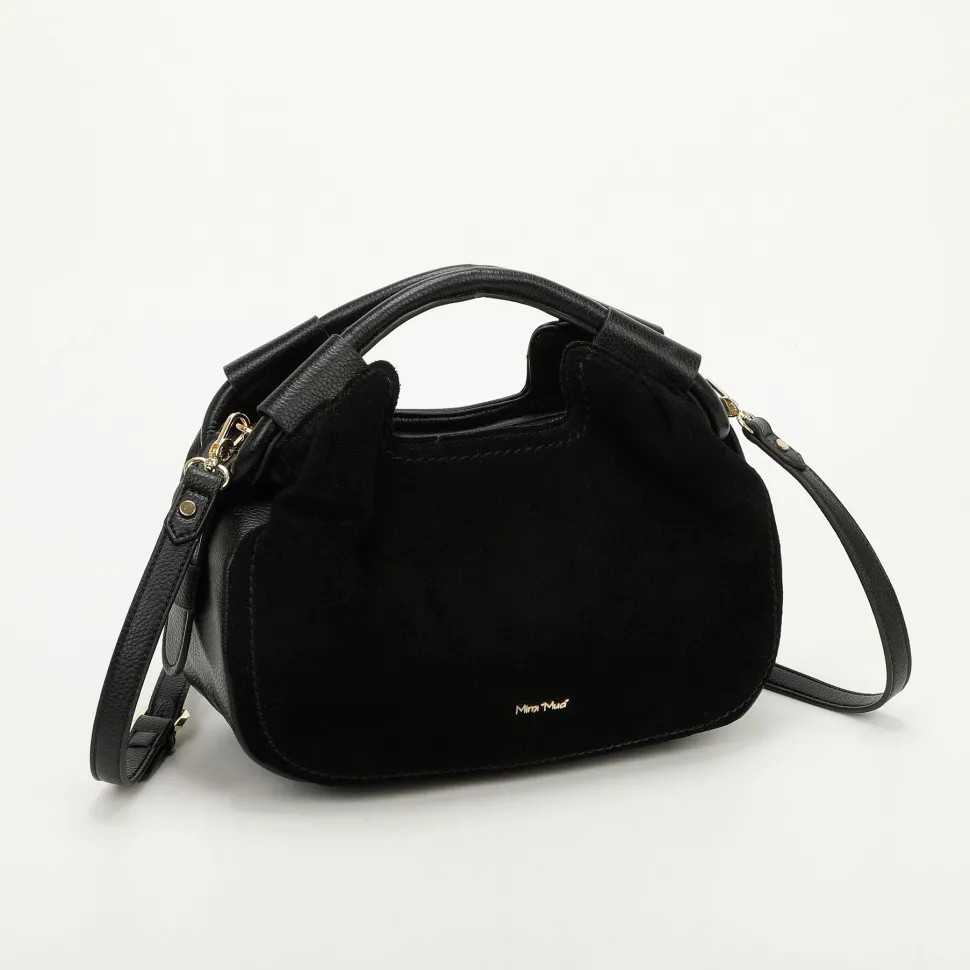Borsa a mano e tracolla Mimì-Muà Nera