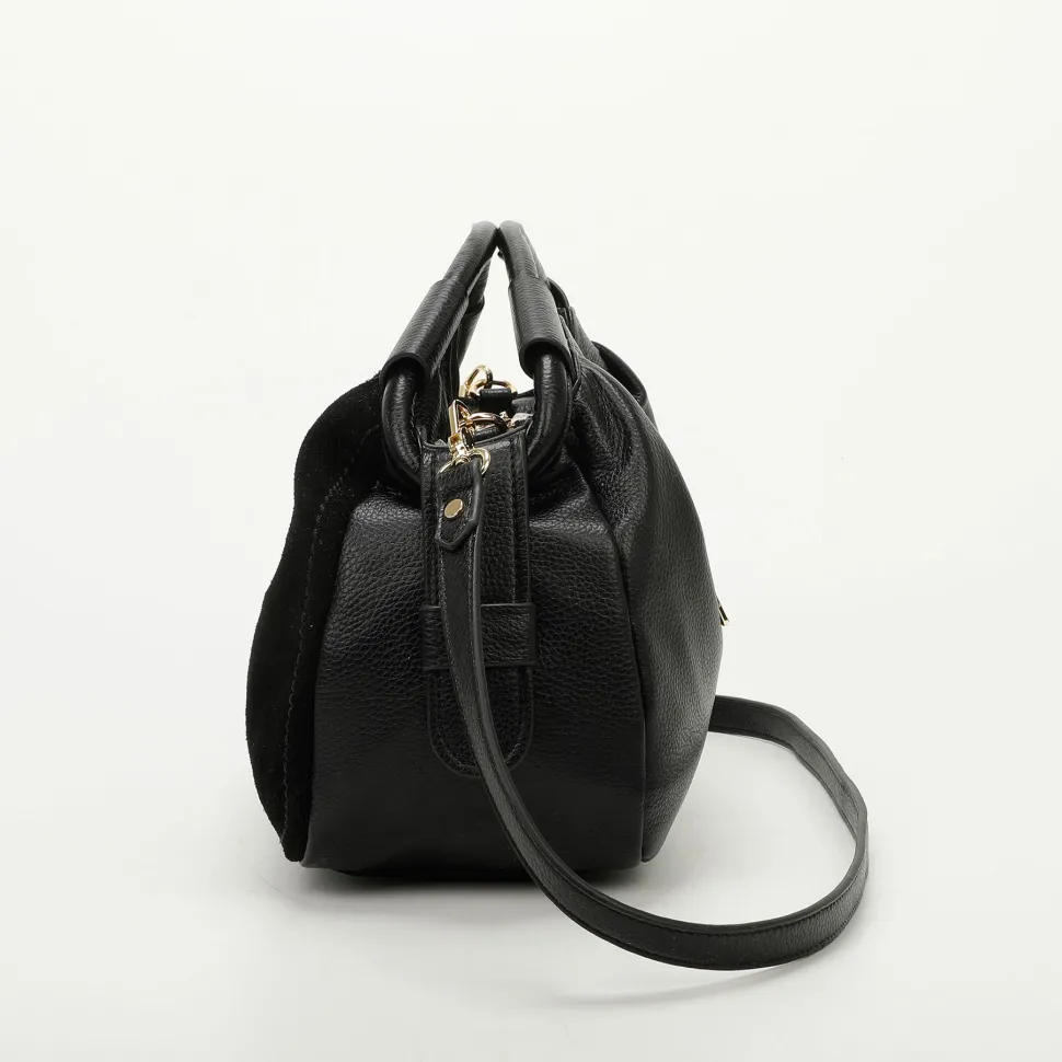 Borsa a mano e tracolla Mimì-Muà Nera