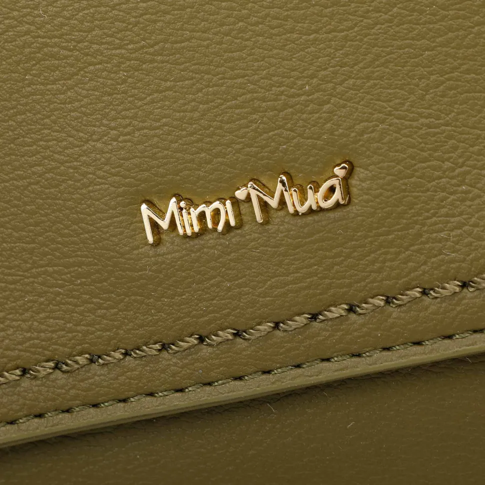 Borsa a mano e tracolla Mimì-Muà Verde Oliva