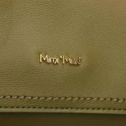 Borsa a mano e tracolla Mimì-Muà Verde Oliva