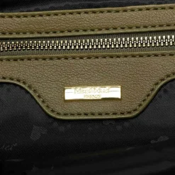 Borsa a mano e tracolla Mimì-Muà Verde Oliva