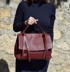 Borsa a mano e tracolla 20075 Nera