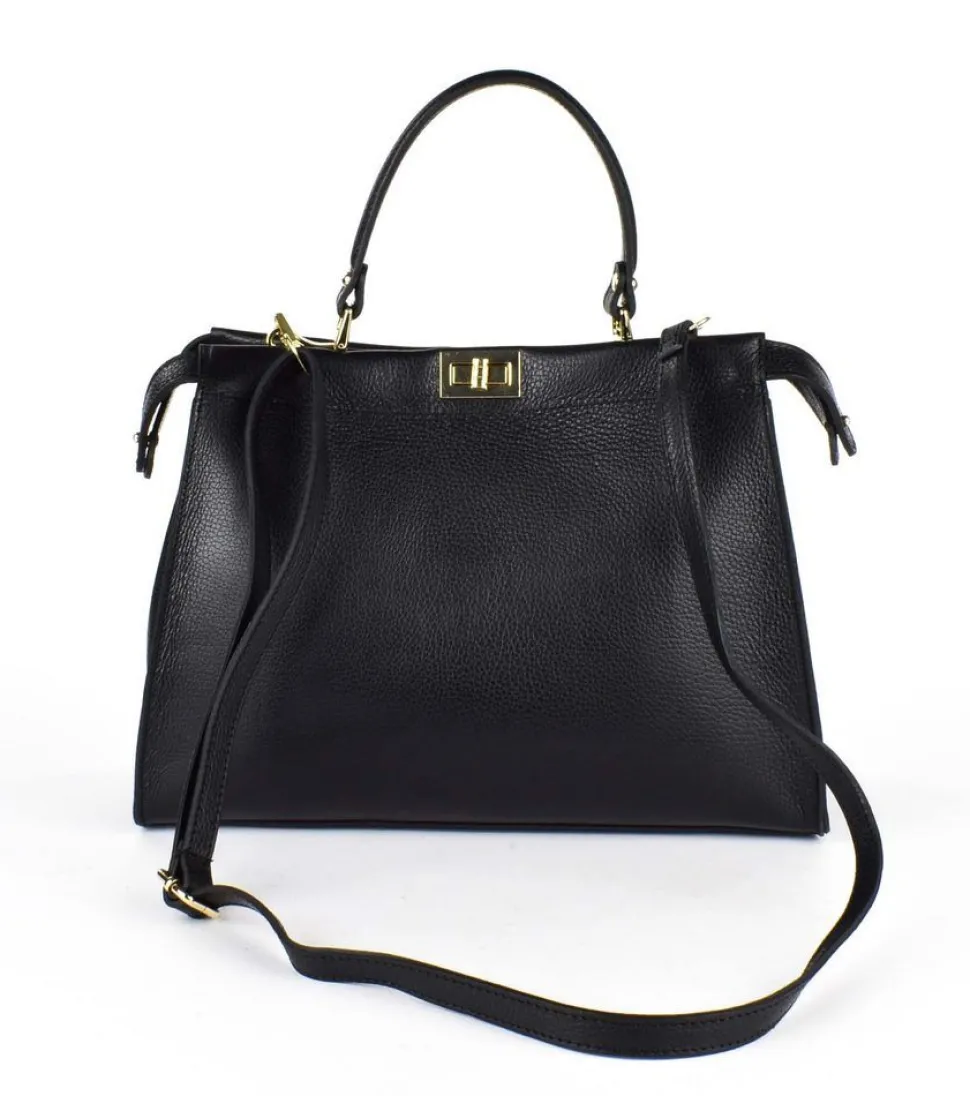 Borsa a mano e tracolla 20145 Nero