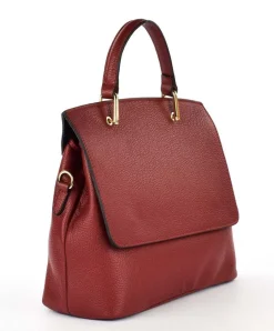 Borsa a mano e tracolla 20114 Rosso Scuro