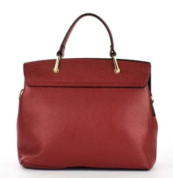 Borsa a mano e tracolla 20114 Rosso Scuro