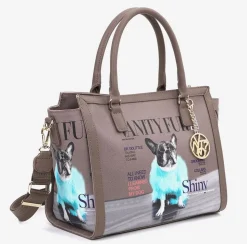 Borsa a mano e tracolla Ynot? Metro Chic 002 Vanity Dog