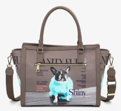 Borsa a mano e tracolla Ynot? Metro Chic 002 Vanity Dog