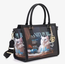 Borsa a mano e tracolla Ynot? Metro Chic 002 Vanity Cat