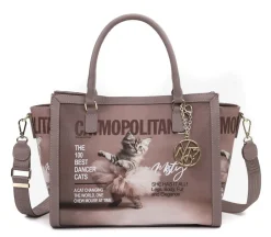 Borsa a mano e tracolla Ynot? Metro Chic 002 Catmopolitan