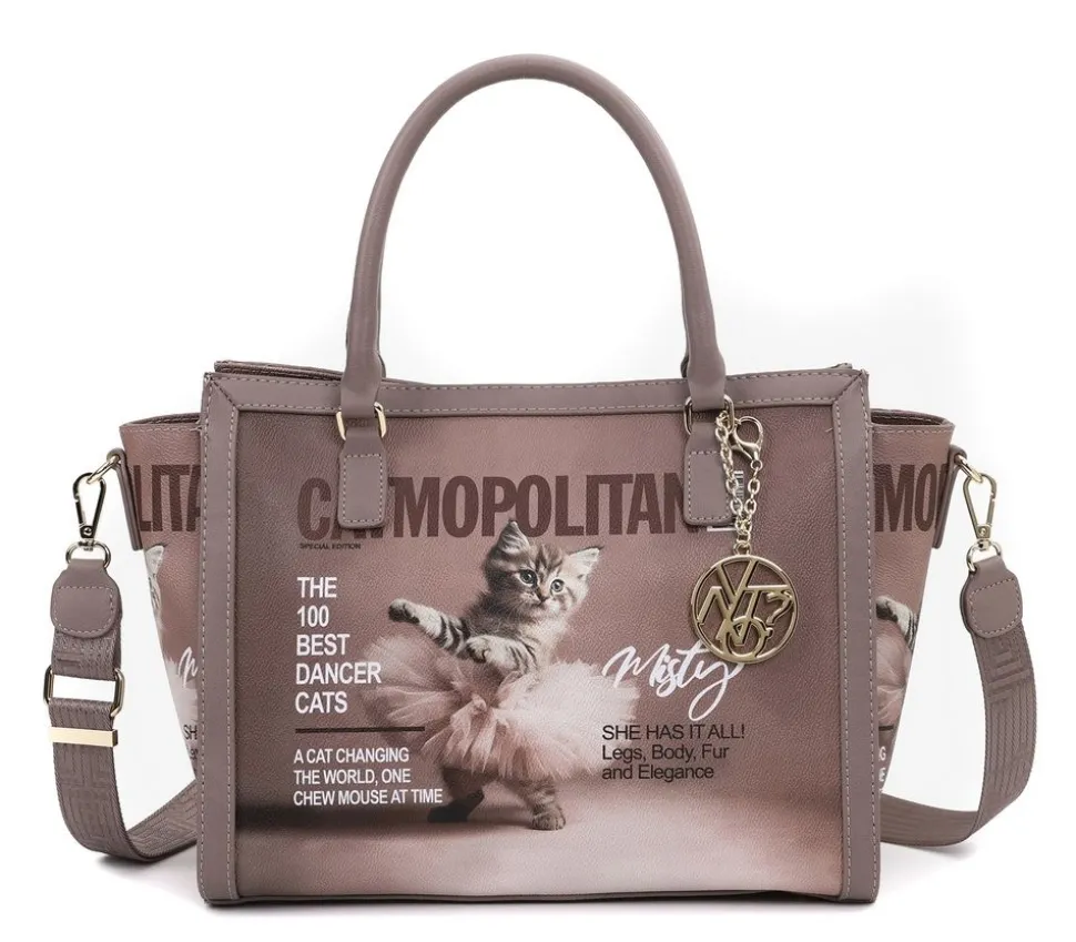 Borsa a mano e tracolla Ynot? Metro Chic 002 Catmopolitan