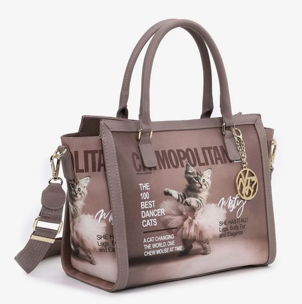 Borsa a mano e tracolla Ynot? Metro Chic 002 Catmopolitan
