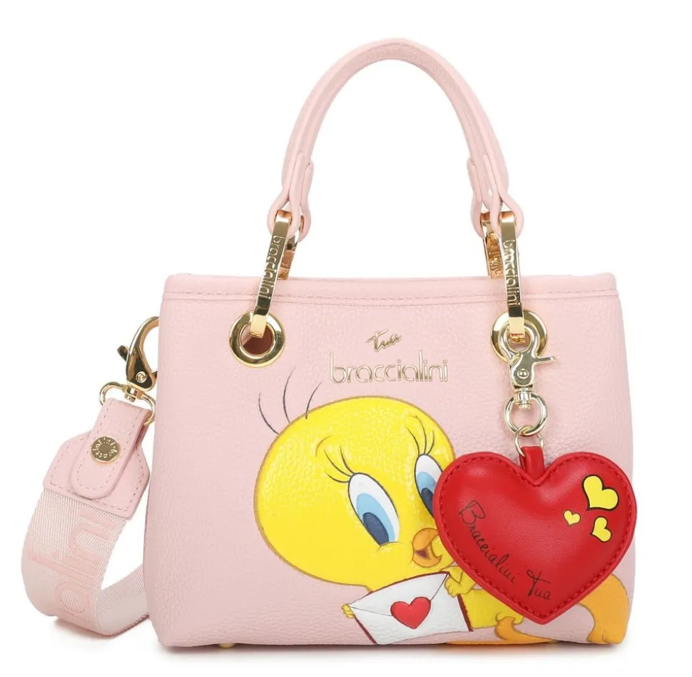 Borsa a mano piccola Braccialini Beth Looney Tunes