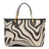 Borsa a mano piccola Braccialini Beth Print Zebra