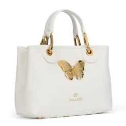 Borsa a mano piccola Braccialini Beth Jewels Bianca