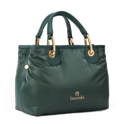 Borsa a mano piccola Braccialini Beth Puffy Verde