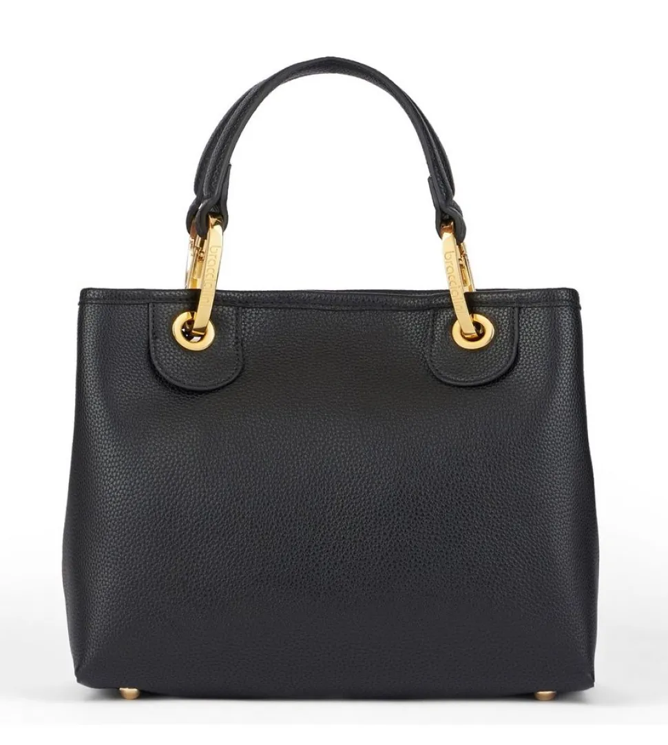 Borsa a mano piccola Braccialini Beth Jewels Nera