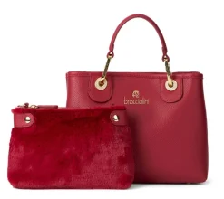 Borsa a mano piccola Braccialini Beth Rossa