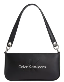 Borsa a spalla Calvin Klein Nera