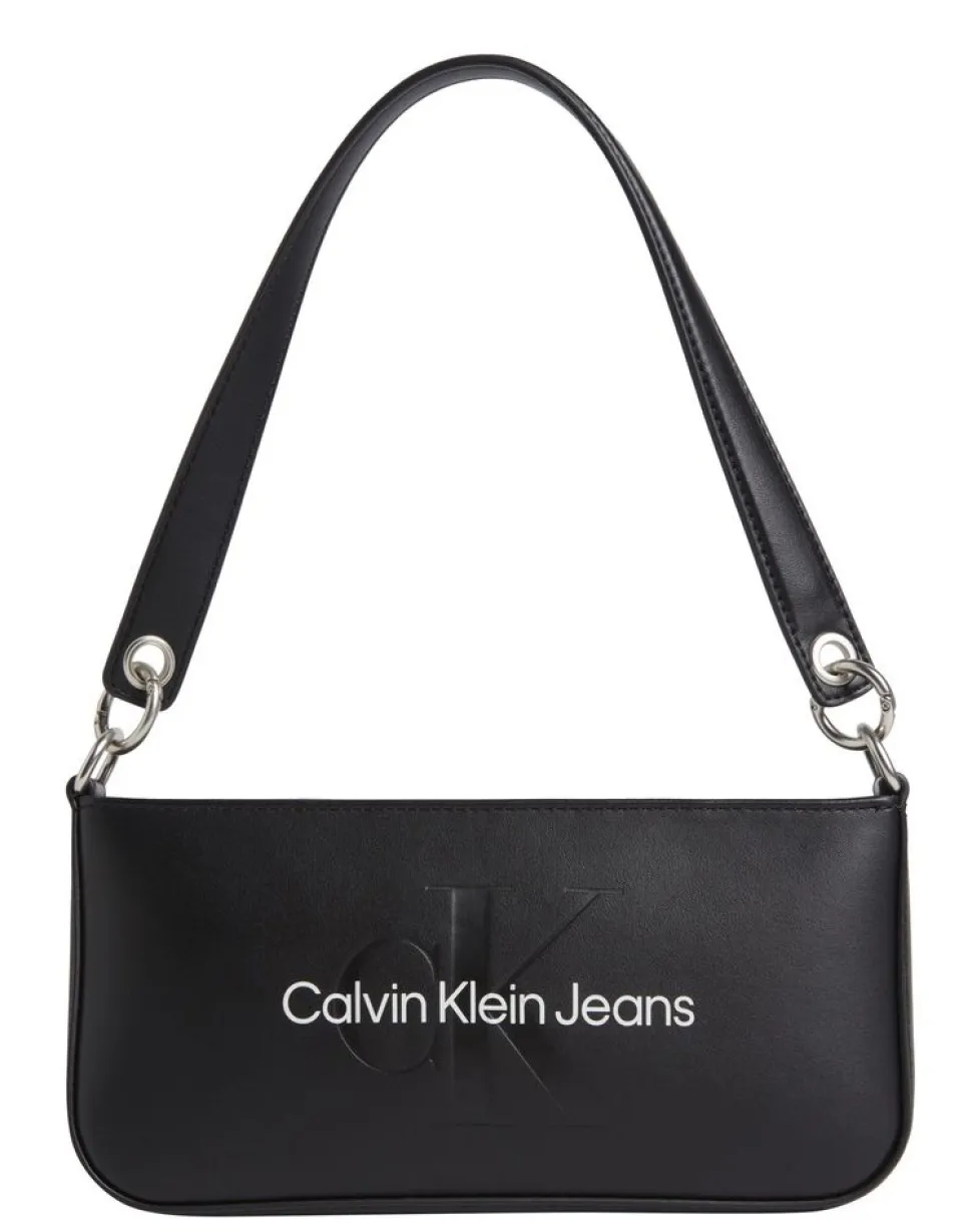 Borsa a spalla Calvin Klein Nera